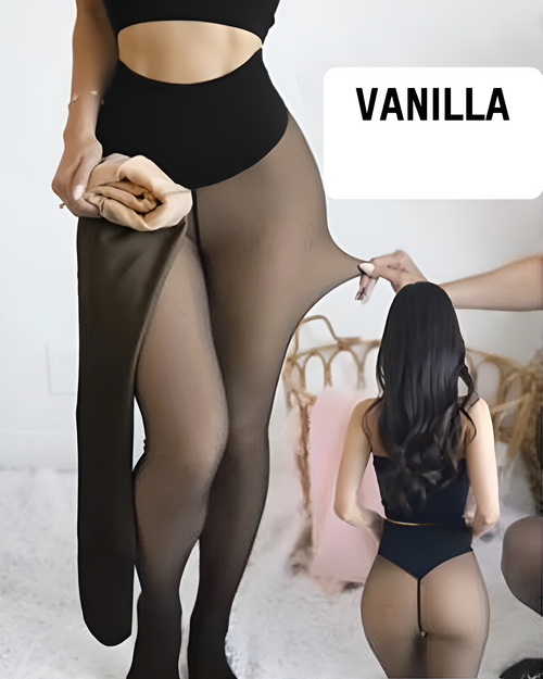 Polaruxe Thermo-Strumpfhose mit Nude-Effekt